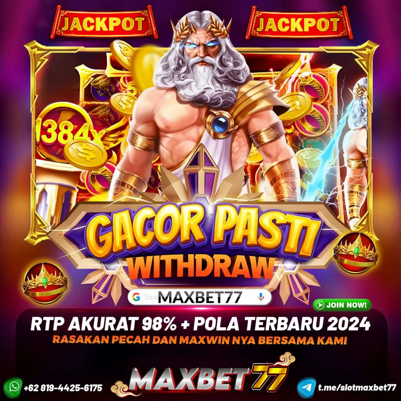 Maxbet77 : Link Slot Gacor Hari Ini Hadirkan Game Slot88 Terpercaya Mudah Menang Hari Ini